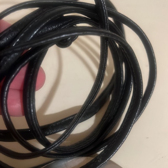 Pewter 3.5” medallion belt/loop necklace. From England Show piece! - Picture 4 of 7